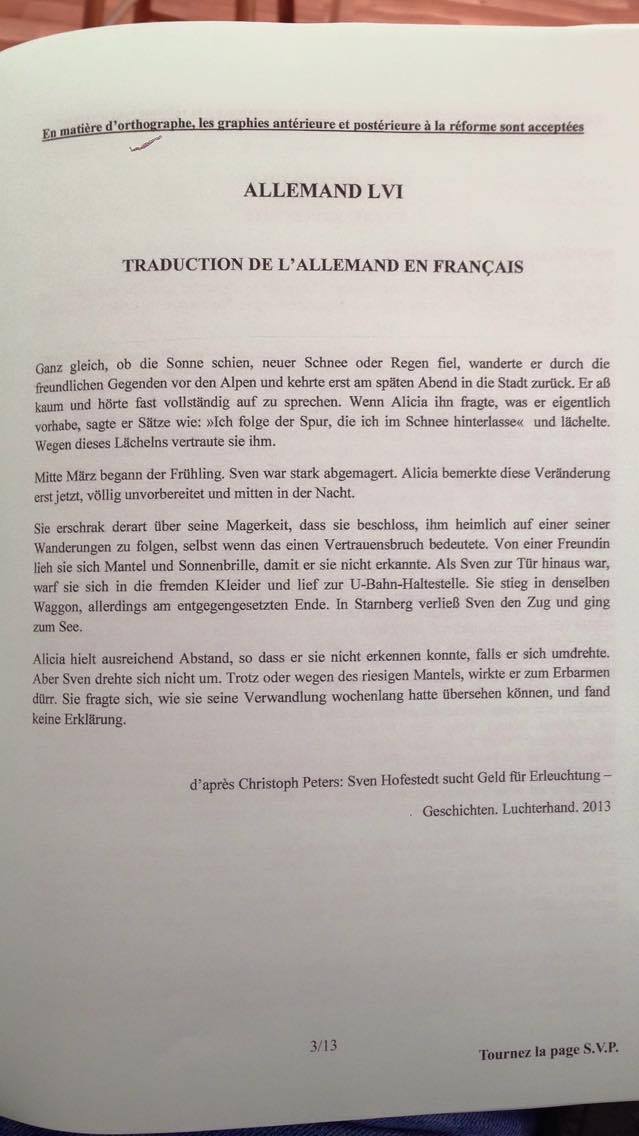 CCIR Allemand LV1 - Version
