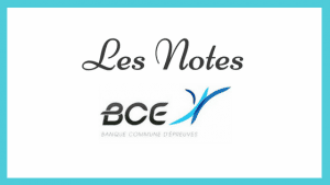 Notes BCE 2020