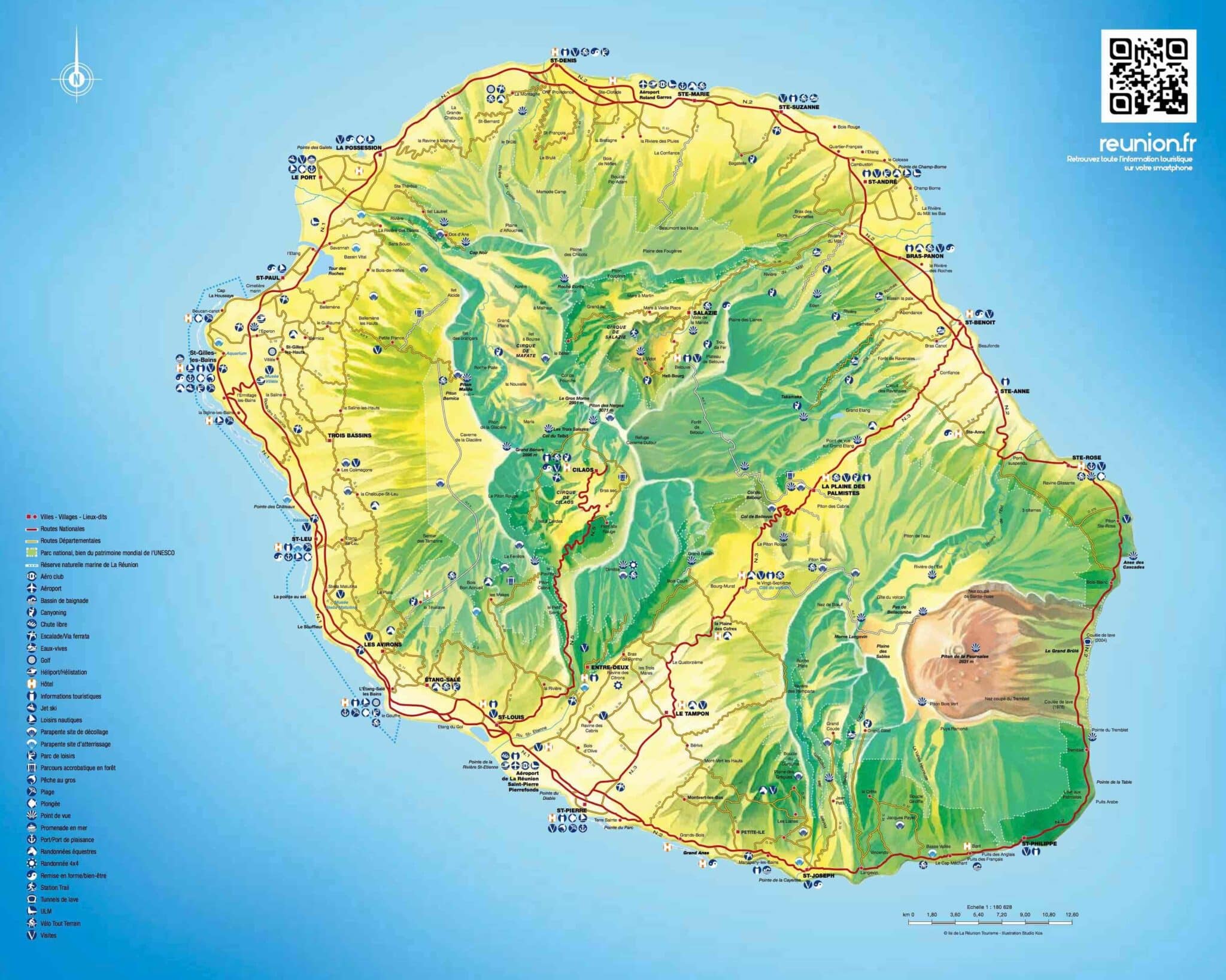 sociologie de la Réunion carte 