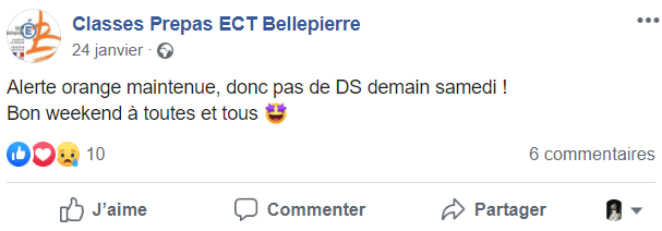 faire sa prépa à la Réunion