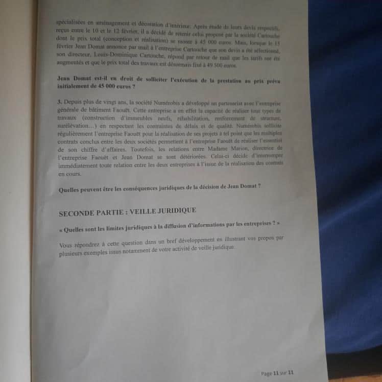 Eco droit ESSEC