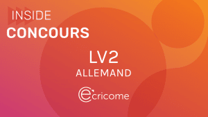 Sujet LV2 Allemand Ecricome 2021