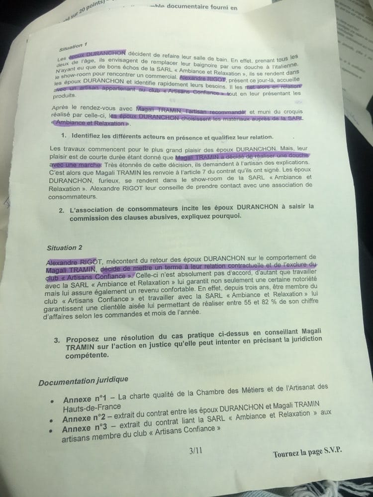 sujet scbs 2020 2