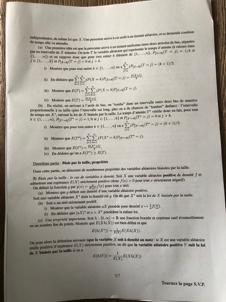 ESSEC ECE MATHS 2020 3