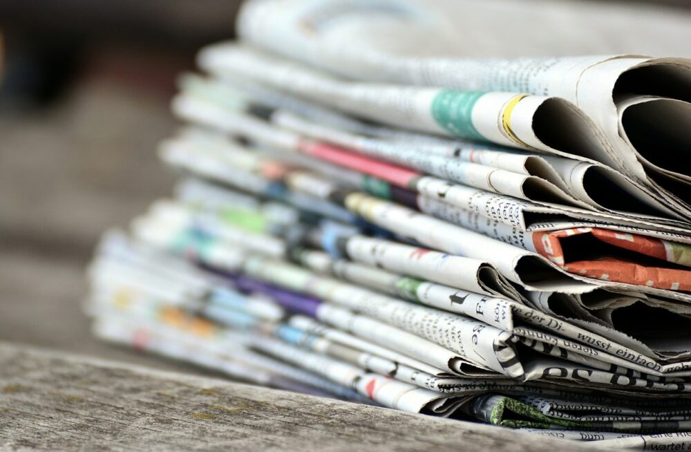 En 2020, les ventes de la presse ont reculé de...