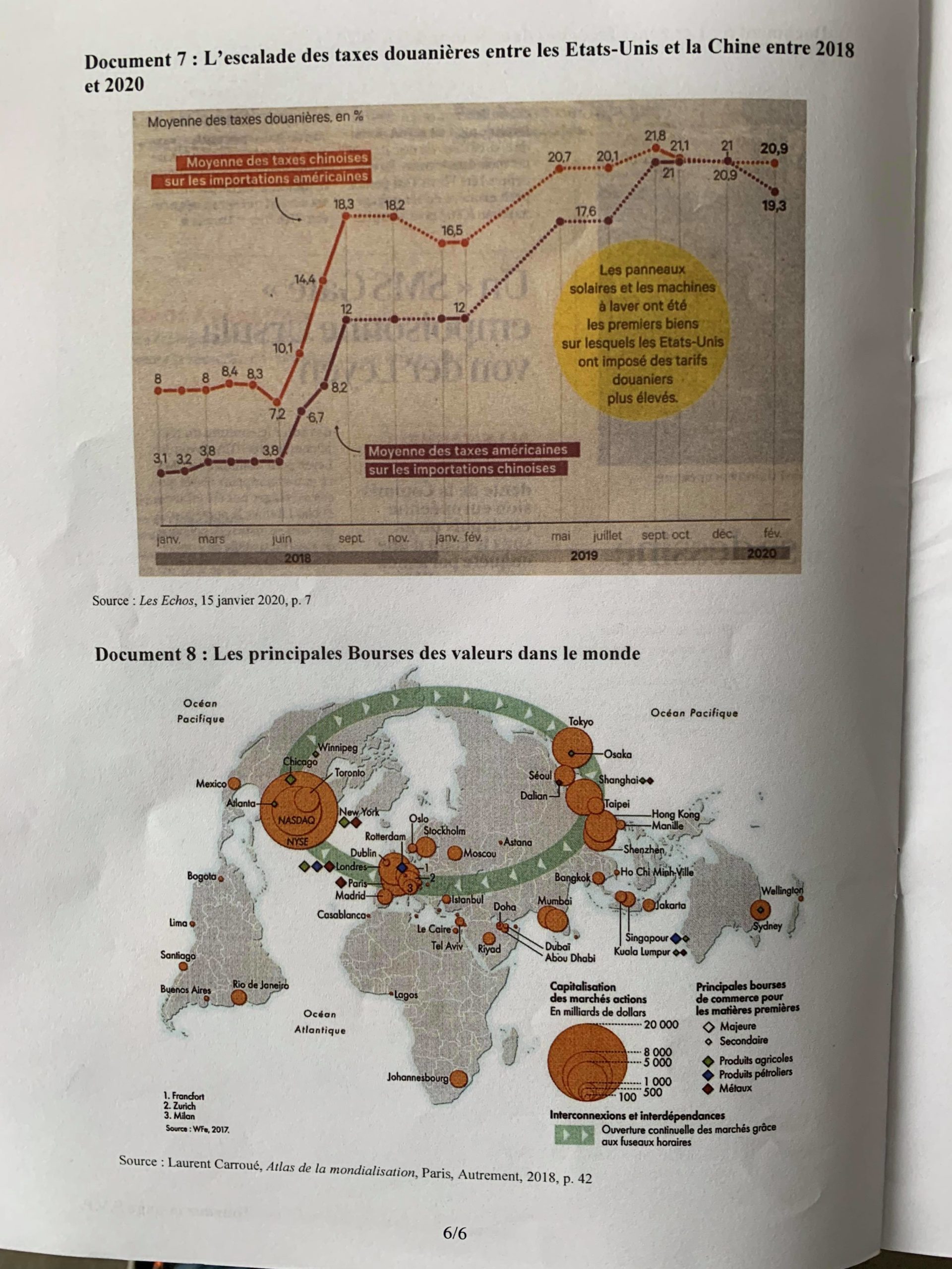 sujet Géopolitique ESCP 2021