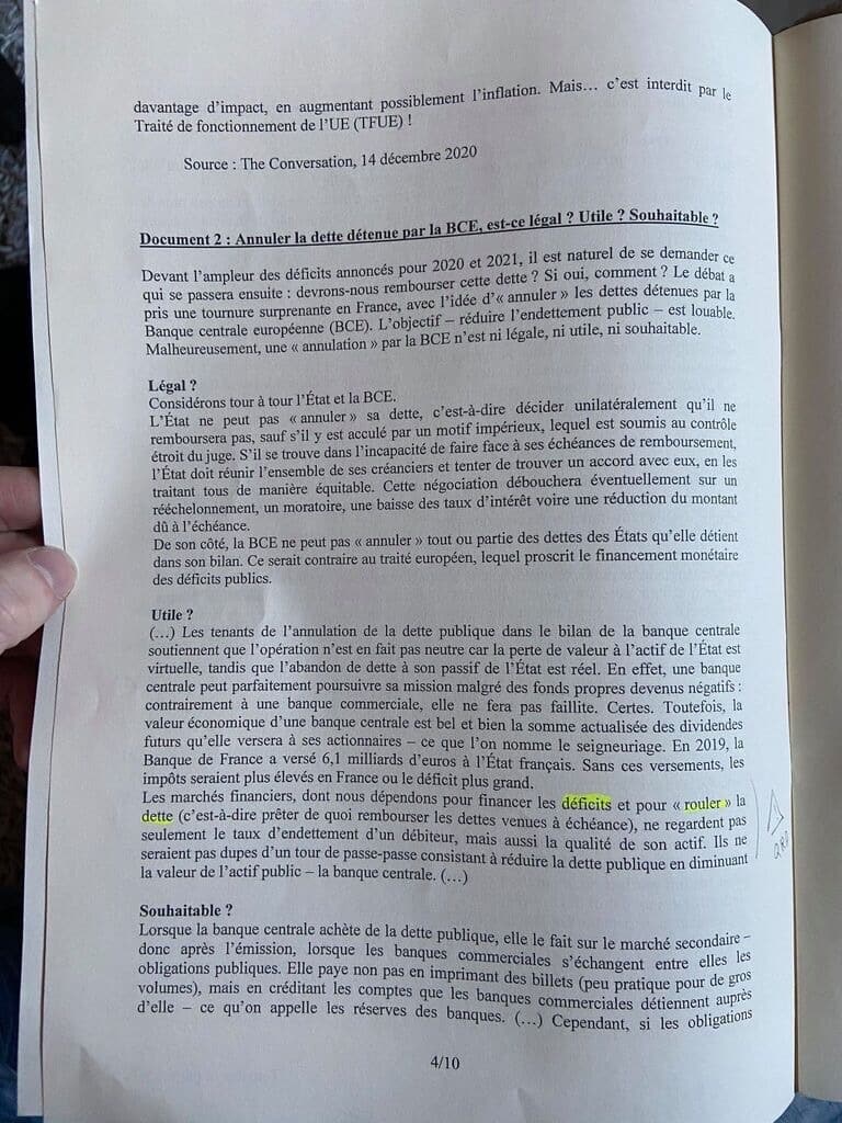 sujet Eco-Droit ESSEC 2021