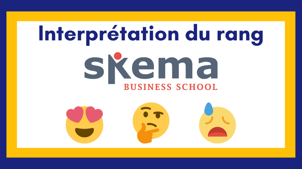 Interpréter son rang SKEMA