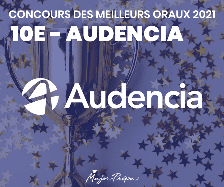 classement du concours des meilleurs oraux 2021