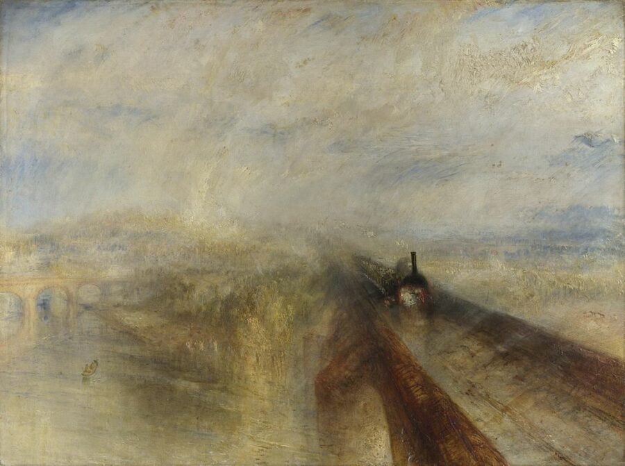 J. M. W. Turner, Rain, Steam and Speed, 1844