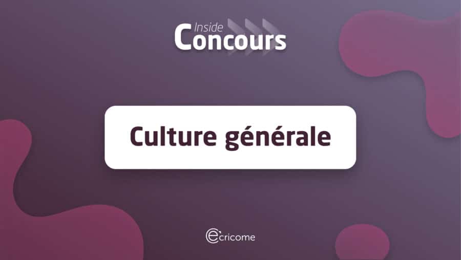 Culture Générale ECRICOME 2022