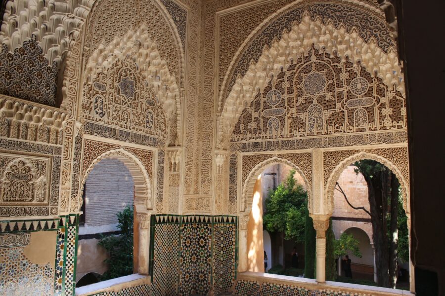 Intérieur de l'Alhambra, Grenade