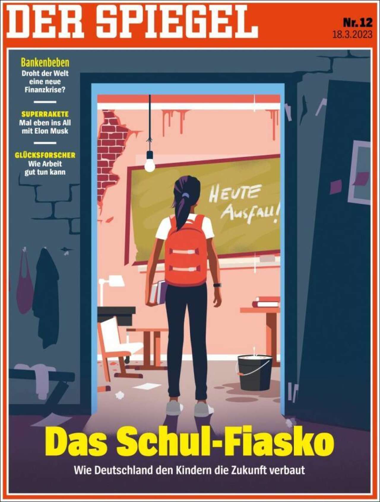 Couverture DER SPIEGEL du 18 mars 2023