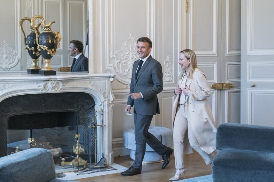 Meloni et Macron