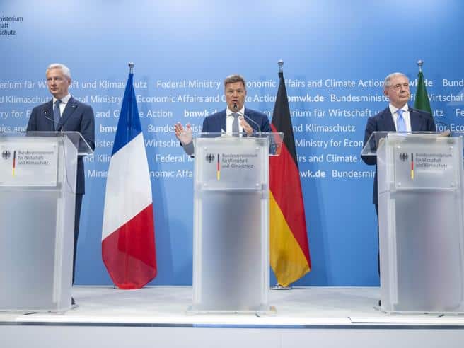 Italie, France et Allemagne