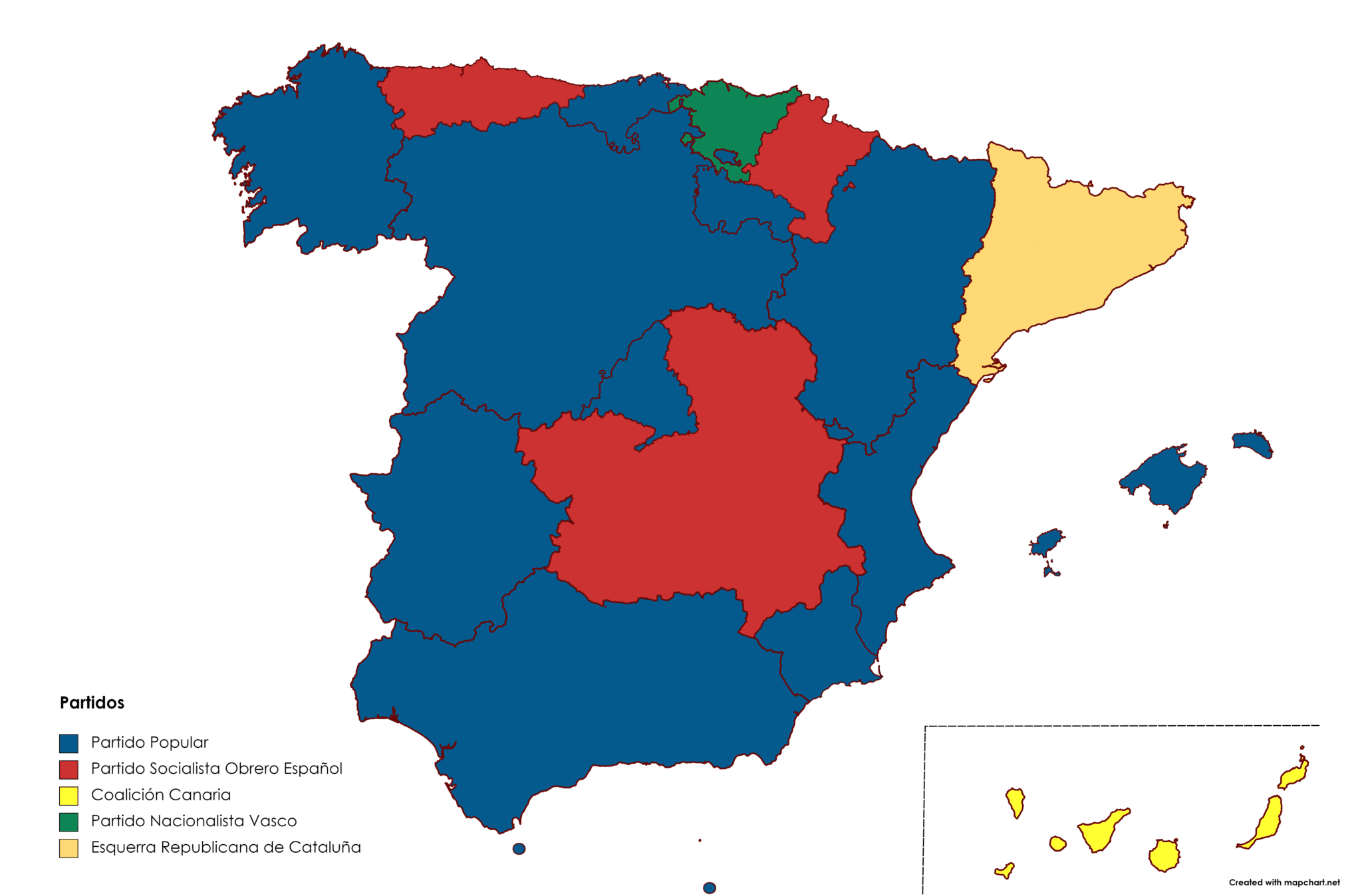 Les partis politiques en Espagne