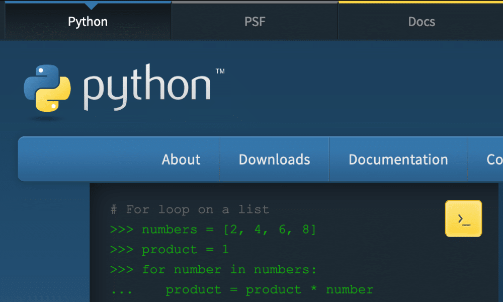 python