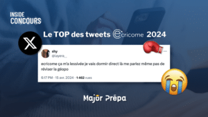 top tweet ecricome 2024