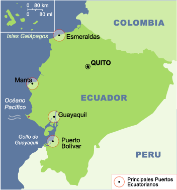 Ports Équateur